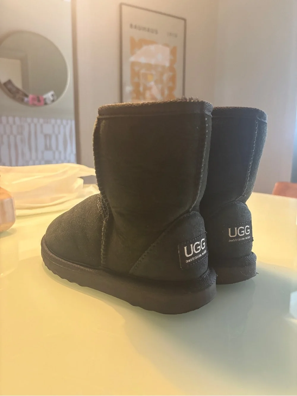 UGG Kids Classic Short Boots - Black